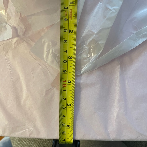 Cute Pink Tote bag with gold strap - Picture 4 of 4